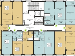 Продается 3-комнатная квартира ЖК Шотландия, Солнечная поляна 69, 82.9  м², 9300000 рублей