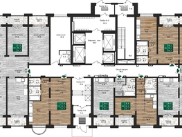 Продается 1-комнатная квартира ЖК Шервуд, (Нагорная 6-я, 15в корп 4), 43.8  м², 4500000 рублей