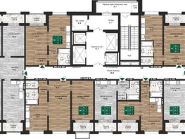 Продается 1-комнатная квартира ЖК Шервуд, (Нагорная 6-я, 15в корп 4), 44  м², 5977000 рублей