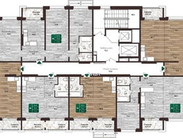 Продается 3-комнатная квартира ЖК Шервуд, (Нагорная 6-я, 15в корп 3), 81.6  м², 7730000 рублей