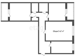 Продается 3-комнатная квартира Социалистический пр-кт, 67  м², 10799000 рублей