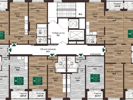 Продается 1-комнатная квартира ЖК Шервуд, (Нагорная 6-я, 15в корп 2), 41.4 м², 5100000 рублей