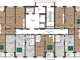 Продается 2-комнатная квартира ЖК Шервуд, (Нагорная 6-я, 15в корп 2), 63 м², 7884000 рублей