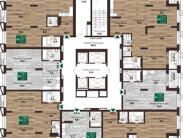 Продается 3-комнатная квартира ЖК Шервуд, (Нагорная 6-я, 15г/12), 87.5  м², 9909000 рублей