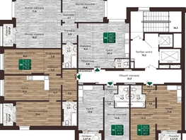 Продается 1-комнатная квартира ЖК Шервуд, (Нагорная 6-я, 15в корп 1), 42.1 м², 5200000 рублей