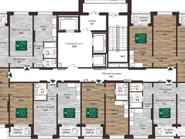 Продается 2-комнатная квартира ЖК Шервуд, (Нагорная 6-я, 15в корп 1), 63.5  м², 6700000 рублей