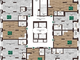 Продается 1-комнатная квартира ЖК Шервуд, (Нагорная 6-я, 15г/12), 50.9  м², 6430000 рублей