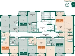 Продается 4-комнатная квартира ЖК Камчатка, корпус 3, 76.9 м², 8000000 рублей