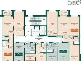 Продается 1-комнатная квартира ЖК Камчатка, корпус 6/3, 41.6  м&sup2;, 5700000 рублей