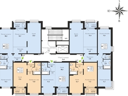 Продается 3-комнатная квартира ЖК Шотландия, Солнечная поляна, 71, 89  м&sup2;, 11200000 рублей