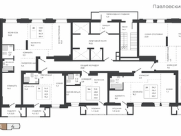 Продается 3-комнатная квартира ЖК Павлов, 84.3  м&sup2;, 12813600 рублей