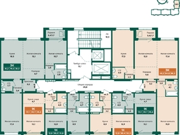 Продается 1-комнатная квартира ЖК Камчатка, корпус 6/3, 28.4  м&sup2;, 4370000 рублей