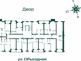Продается 2-комнатная квартира ЖК Первогорье, корпус 5, 54.5  м&sup2;, 11390500 рублей