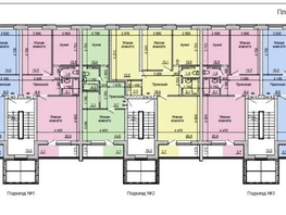 2-комнатная квартира, 62.4 м², 1/3 этаж