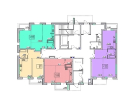 Продается 1-комнатная квартира ЖК Ёлки, дом 2, 41.33 м², 6612800 рублей