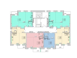 Продается 2-комнатная квартира ЖК Ёлки, дом 3, 52.76  м², 8336080 рублей