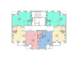 Продается 2-комнатная квартира ЖК Ёлки, дом 1, 52.97  м², 8793020 рублей
