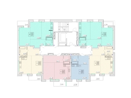 Продается 1-комнатная квартира ЖК Ёлки, дом 3, 45.15  м², 7720650 рублей