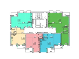 Продается 1-комнатная квартира ЖК Ёлки, дом 2, 44.99  м², 8548100 рублей