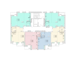 Продается 1-комнатная квартира ЖК Ёлки, дом 3, 44.99  м&sup2;, 8773050 рублей