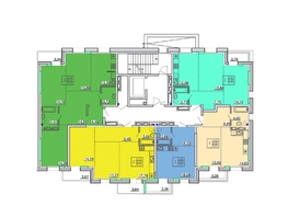Продается 2-комнатная квартира ЖК Ёлки, дом 2, 51.9  м&sup2;, 8978700 рублей