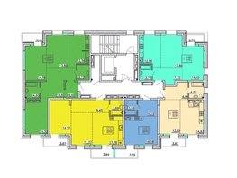Продается 2-комнатная квартира ЖК Ёлки, дом 2, 51.9  м&sup2;, 9082500 рублей
