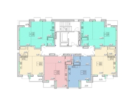Продается 2-комнатная квартира ЖК Ёлки, дом 3, 52.76  м&sup2;, 9153860 рублей