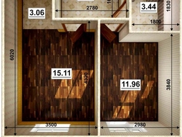 2-комнатная квартира, 35 м², 3/9 этаж