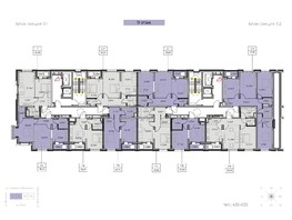 Продается 2-комнатная квартира ЖК Zenith (Зенит), 3 этап, 59.91  м², 8686950 рублей