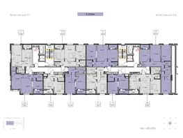 Продается 1-комнатная квартира ЖК Zenith (Зенит), 3 этап, 46.11  м², 6685950 рублей