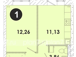 Продается 1-комнатная квартира ЖК Лето, дом 1, 35.4  м², 4531215 рублей