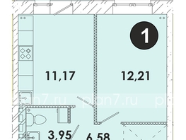 Продается 1-комнатная квартира ЖК Лето, дом 2, 37.8  м², 4895100 рублей