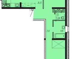 Продается 3-комнатная квартира ЖК Мега, дом 4, 81.06  м², 7295400 рублей