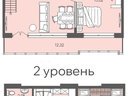 Продается 2-комнатная квартира ЖК Автограф, 87.28  м², 14347216 рублей