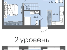 Продается 2-комнатная квартира ЖК Автограф, 83.72  м², 13713201 рублей