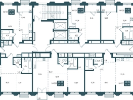 Продается 1-комнатная квартира ЖК Бродский, 1-я очередь, 41.82  м², 10310420 рублей