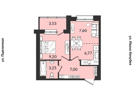 Продается 1-комнатная квартира ЖК Источник, дом 5, 37.35  м², 6443249 рублей