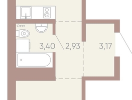 Продается 1-комнатная квартира ЖК Новые горизонты на Советской, д 1, 51.17  м²