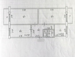 Продается 3-комнатная квартира Южный пер, 61  м², 3000000 рублей