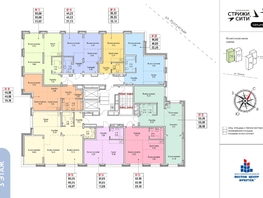 Продается 1-комнатная квартира ЖК Стрижи Сити, блок-секции 6,7, 26.23  м², 6295200 рублей