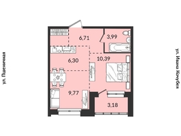 Продается 1-комнатная квартира ЖК Источник, дом 5, 40.34  м², 6030830 рублей