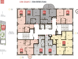 Продается 1-комнатная квартира АО Смартаменты, дом 1 и 2, 24.48  м², 6300000 рублей