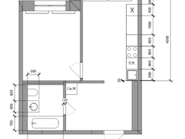 Продается 1-комнатная квартира ЖК Стрижи Сити, блок-секции 8,9, 36.1  м², 10370000 рублей