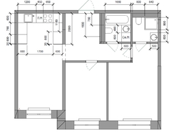 Продается 3-комнатная квартира ЖК Стрижи Сити, блок-секции 8,9, 53.4  м², 14170000 рублей