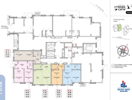 Продается 2-комнатная квартира ЖК Стрижи Сити, блок-секции 6,7, 38.08  м², 7616000 рублей