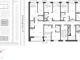 Продается 3-комнатная квартира ЖК СОЮЗ PRIORITY, дом 2, 77.53 м², 15031815 рублей