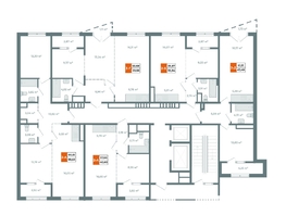 Продается 3-комнатная квартира ЖК Автор, дом 1, 69.53  м², 10464100 рублей