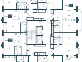 Продается 1-комнатная квартира ЖК Бродский, 1-я очередь, 46.68 м², 8285700 рублей