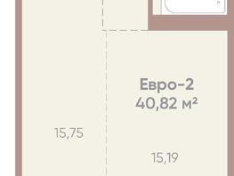 Продается 1-комнатная квартира ЖК Новые горизонты на Советской, д 1, 40.82 м², 7600000 рублей