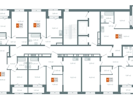 Продается 3-комнатная квартира ЖК Автор, дом 1, 66.69  м², 10811200 рублей
